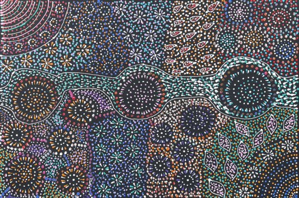 Bush Yam – Mother’s Country by Naomi Price Pwerle