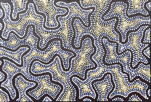 Water Dreaming by Kellyanne Nungarrayi Gibson