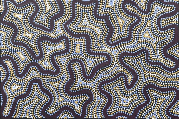 Water Dreaming by Kellyanne Nungarrayi Gibson