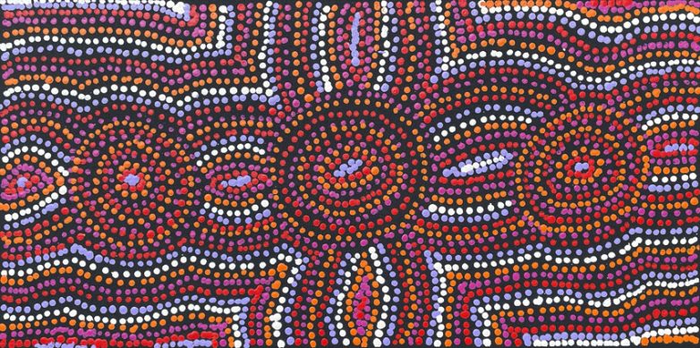 Seven Sisters Dreaming by Michelle Butler Nakamarra