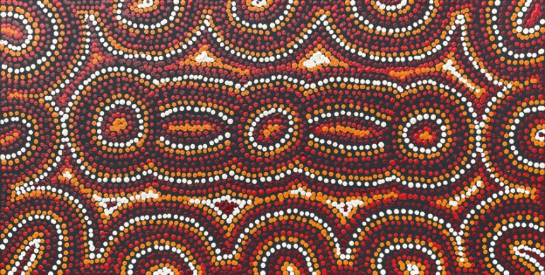 Seven Sisters Dreaming by Michelle Butler Nakamarra