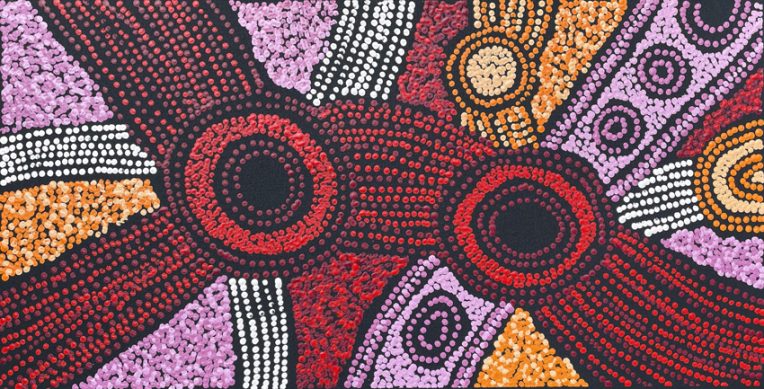 Minyma Marlilu Tjukurrpa by Clarise Tunkin