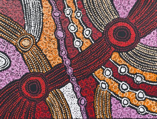 Minyma Marlilu Tjukurrpa by Clarise Tunkin