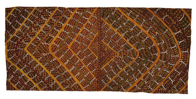 Pattern of the Snake Skin and Leaf Pattern by Maureen Sirimi (Jafuri)