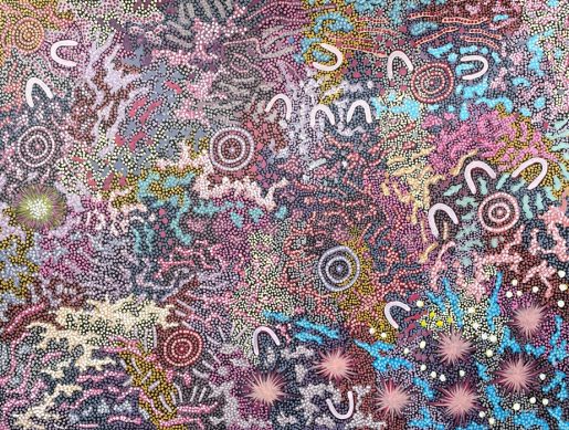 Grandmother’s Country by Gabriella Possum Nungurrayi