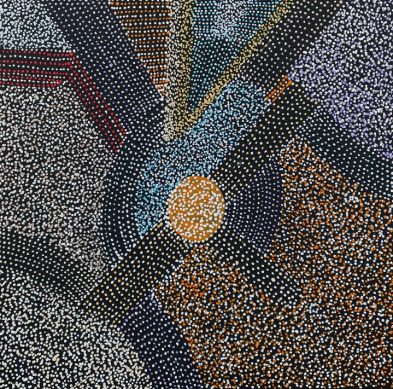Bush Turkey Dreaming by Abie Loy Kemarre