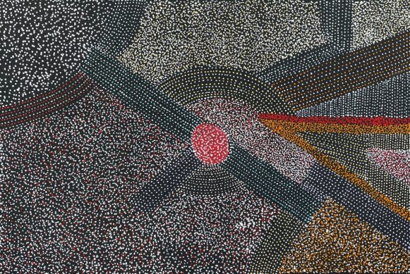 Bush Turkey Dreaming by Abie Loy Kemarre