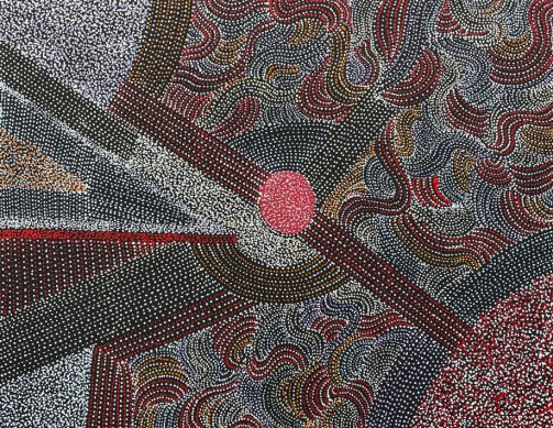Bush Turkey Dreaming by Abie Loy Kemarre