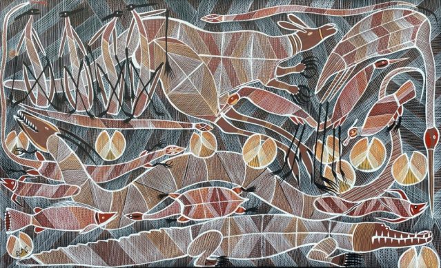Kangaroo Dreaming by Edward Blitner
