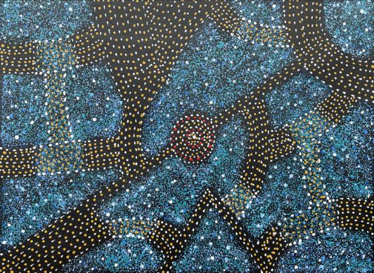 Bush Plum Dreaming by Roseanne Morton Petyarre