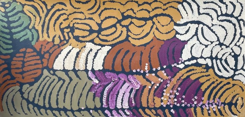 Yarla Jukurrpa – Bush Yam Dreaming by Lorna Napurrula Fencer