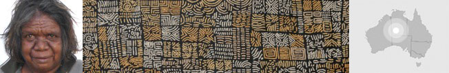 Lorna Ward Napanangka Aboriginal Artist