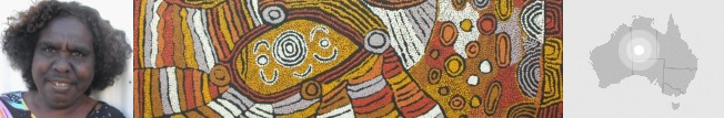 Maisie Campbell Napanltjarri Aboriginal Artist