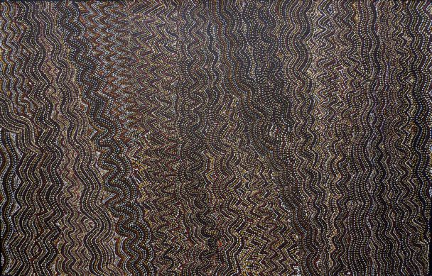 Mina Mina Jukurrpa by Margaret Lewis Napangardi