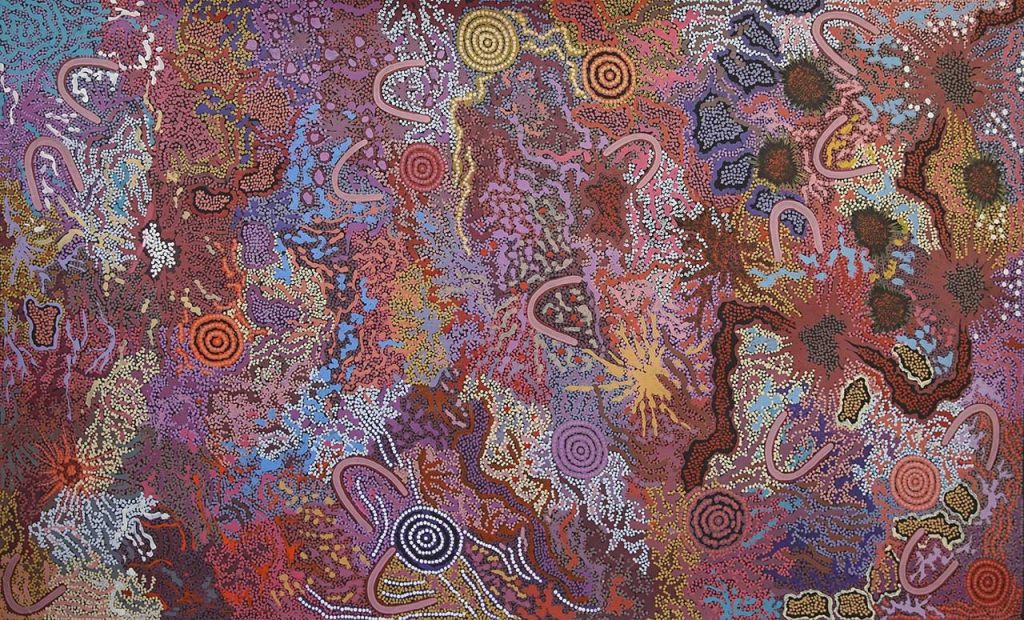 Interior Design Colour Palettes with Aboriginal Art - Japingka Gallery