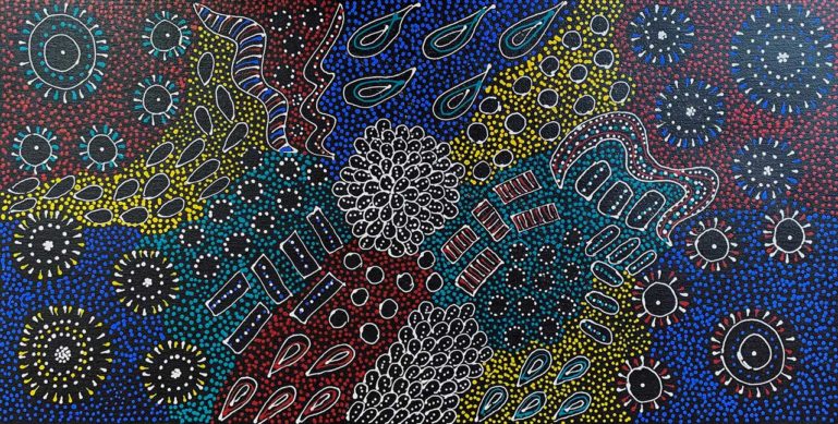Bush Yam – Mothers Country by Naomi Price Petyarre