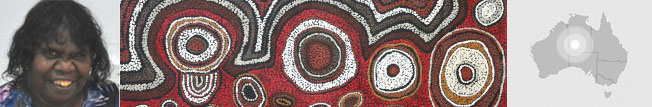 Nellie Marks Nakamarra Aboriginal Artist