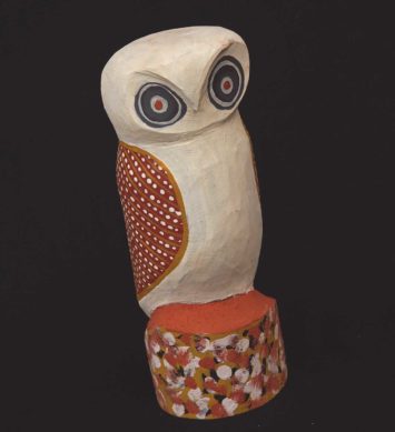 Owl Turutjikini by Romolo Tipiloura