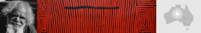 Ronnie Tjampitjinpa Aboriginal Artist