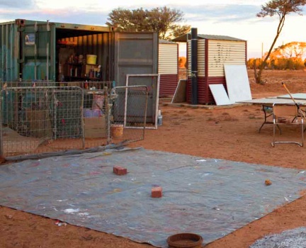 Spinifex Arts Project Container & Working Area 432