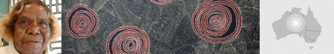 Wentja Napaltjarri Aboriginal Artist